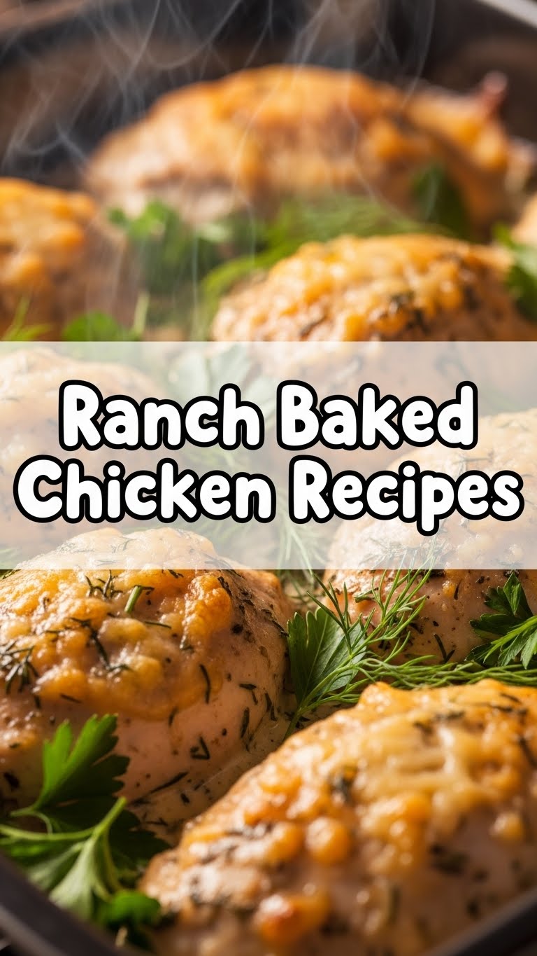 Ranch Baked Chicken Recipes