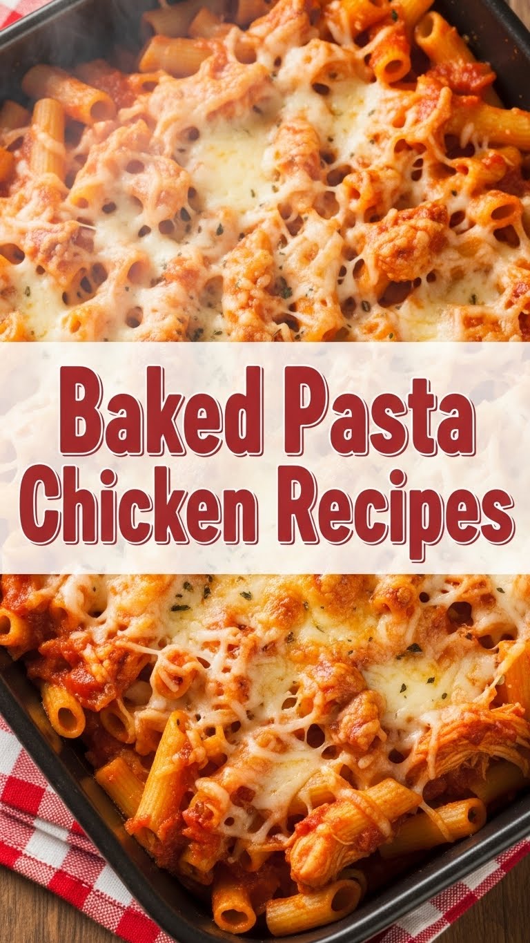 Baked Pasta Chicken Recipes