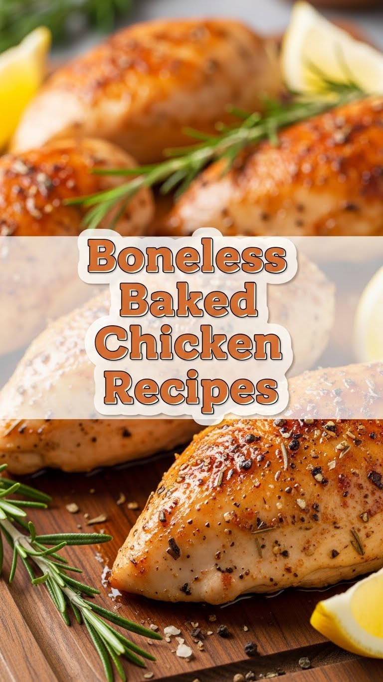 Boneless Baked Chicken Recipes