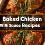 Baked Chicken With Sauce Recipes