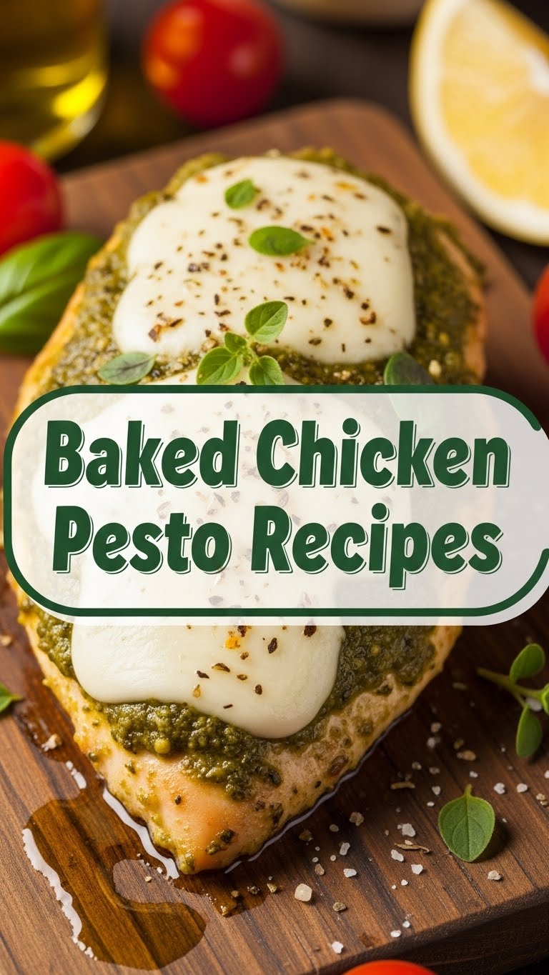 Baked Chicken Pesto Recipes