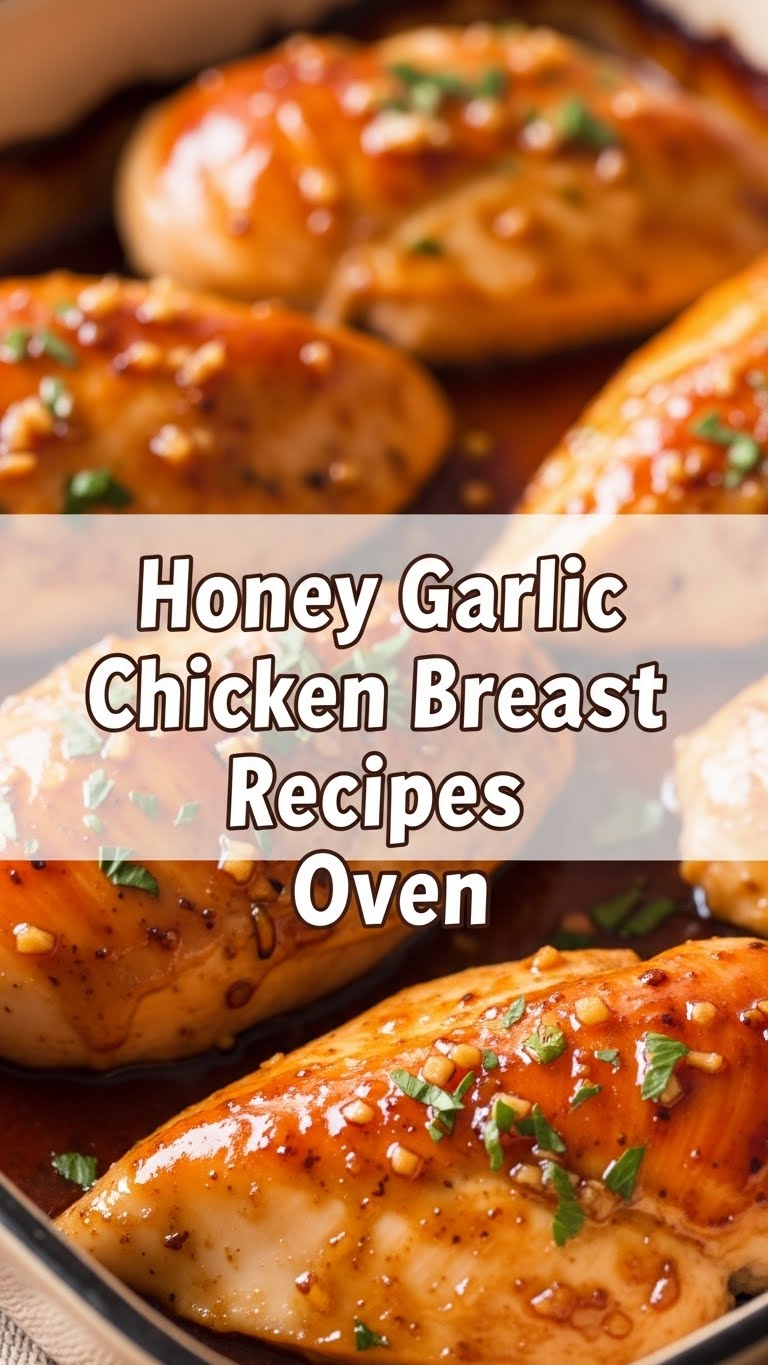 Honey Garlic Chicken Breast Recipes Oven
