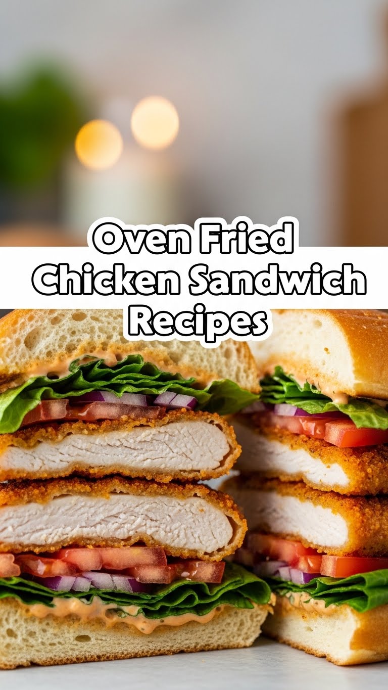 Oven Fried Chicken Sandwich Recipes