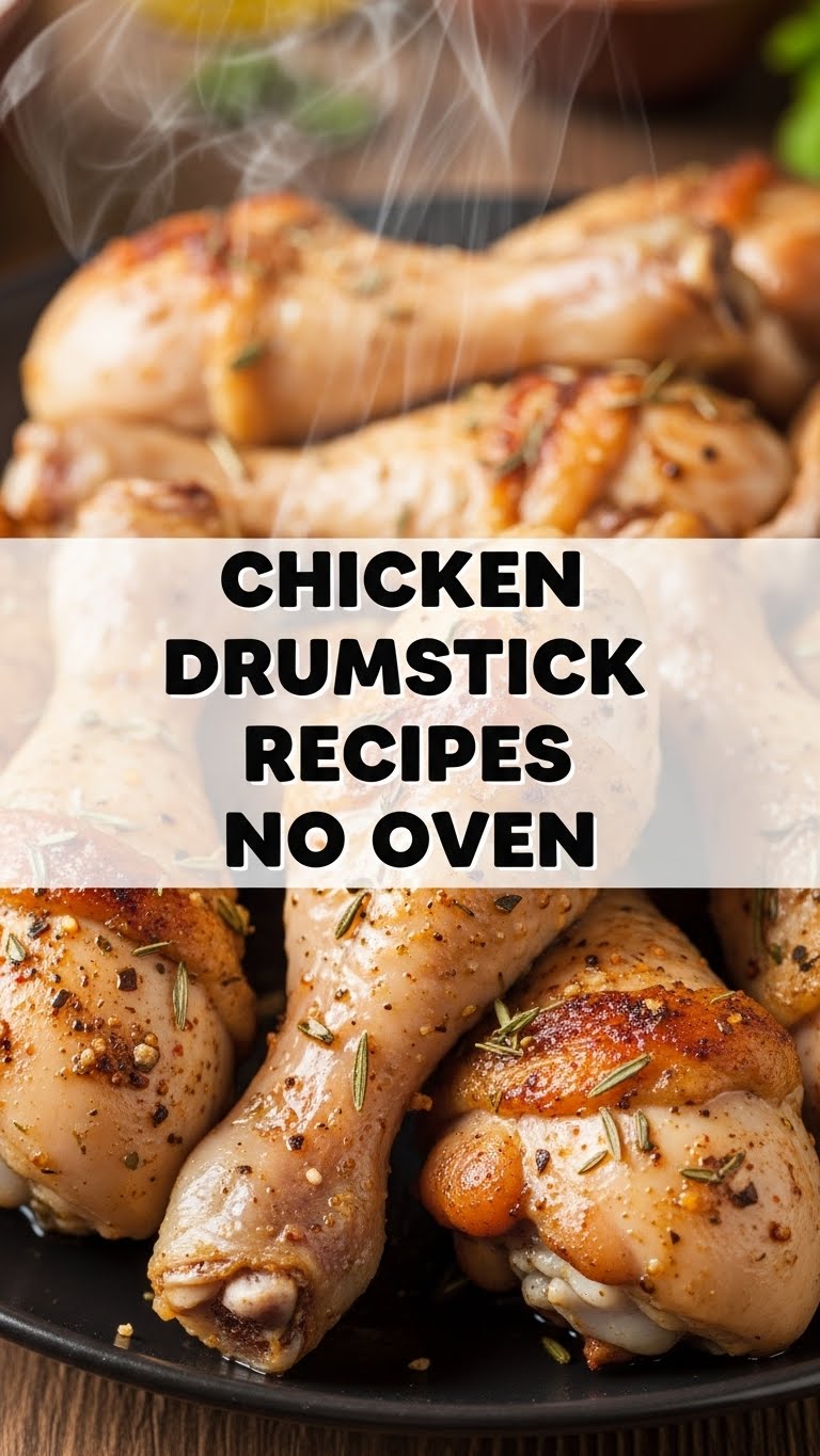Chicken Drumstick Recipes No Oven