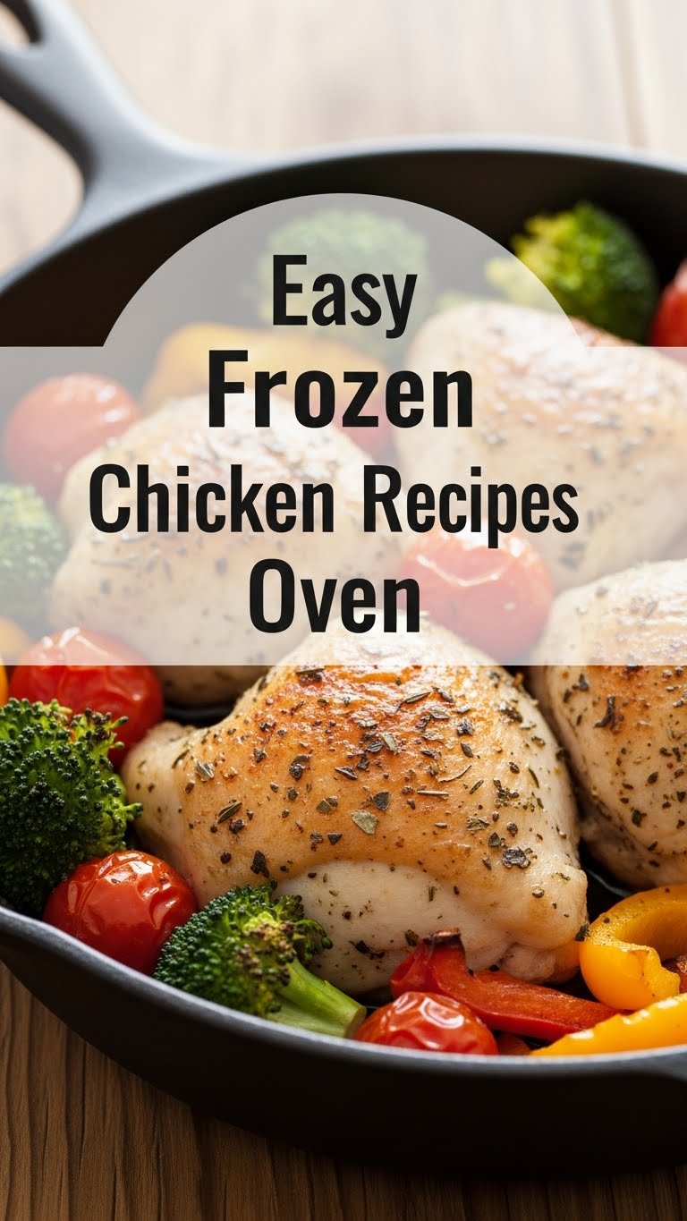 Easy Frozen Chicken Recipes Oven