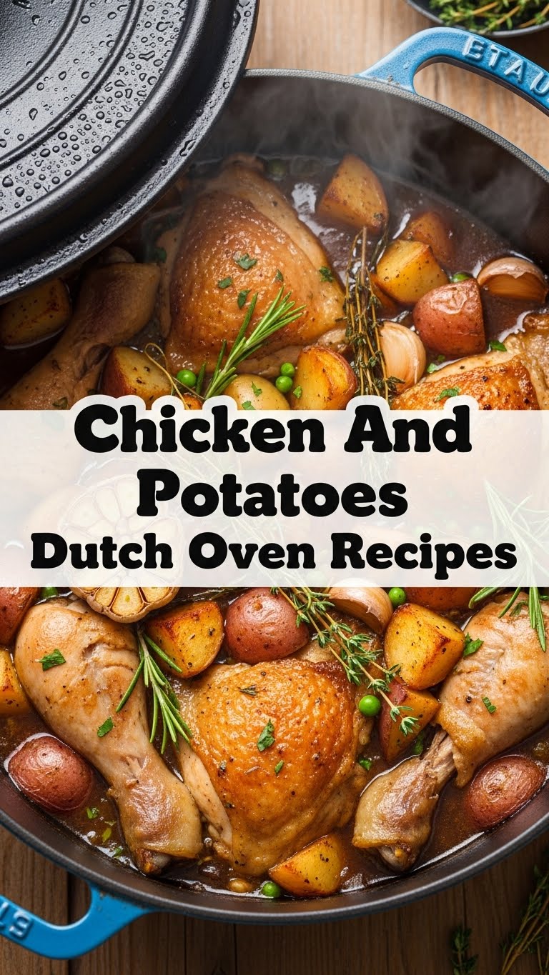 Chicken And Potatoes Dutch Oven Recipes