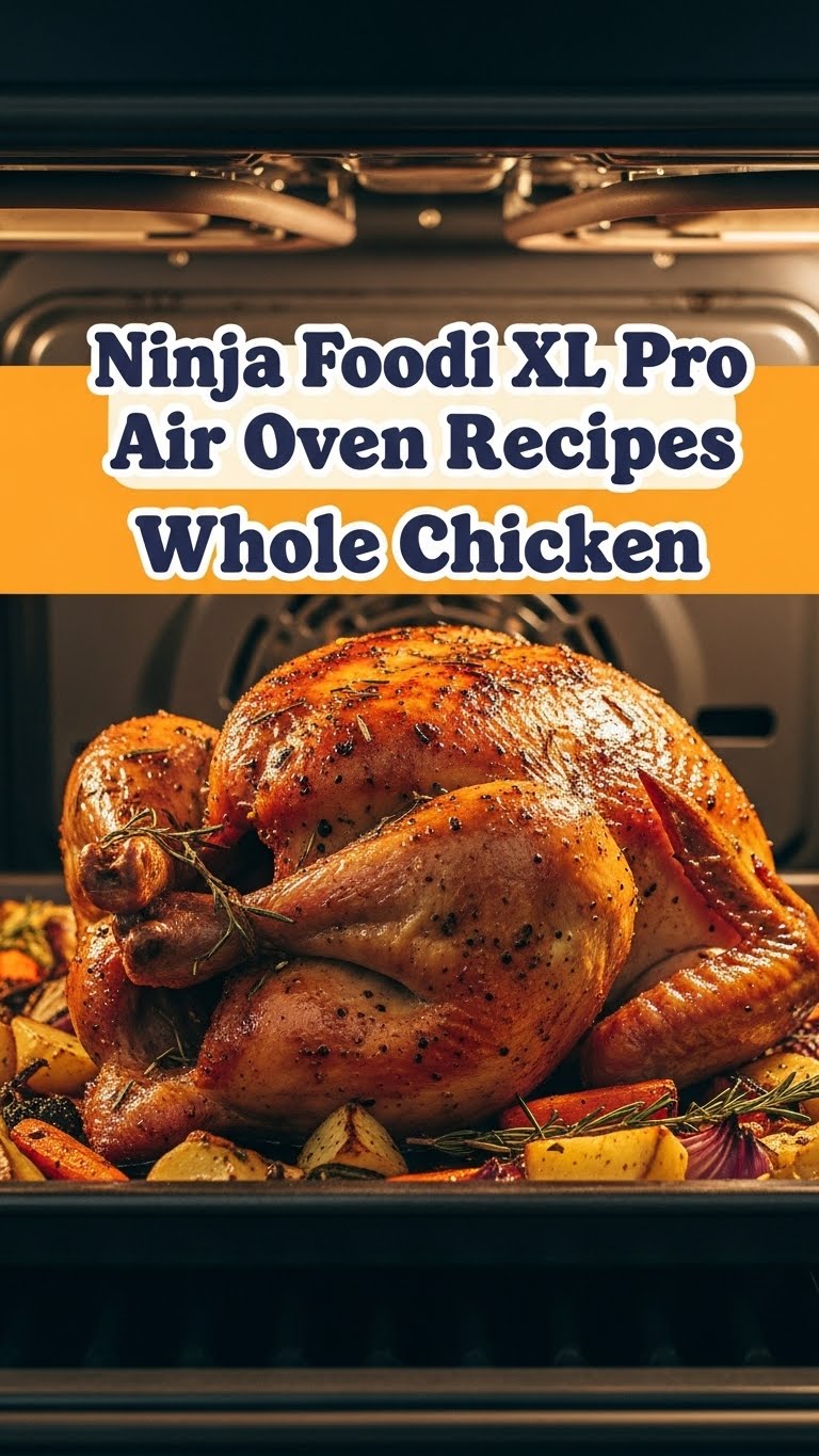 Ninja Foodi Xl Pro Air Oven Recipes Whole Chicken