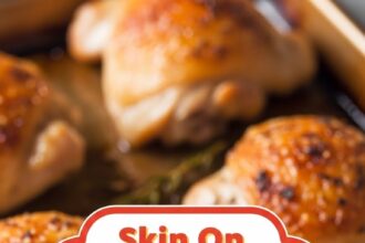 Skin On Chicken Thigh Recipes Oven Baked