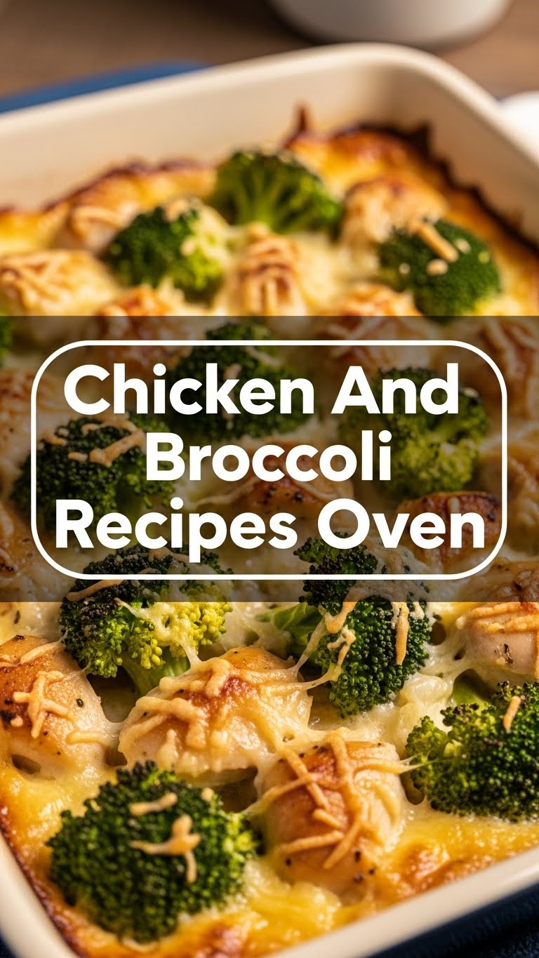 Chicken And Broccoli Recipes Oven