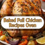Baked Full Chicken Recipes Oven