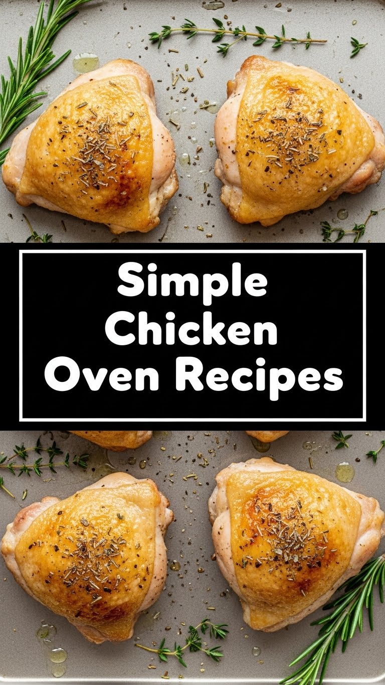 Simple Chicken Oven Recipes