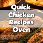 Quick Chicken Recipes Oven