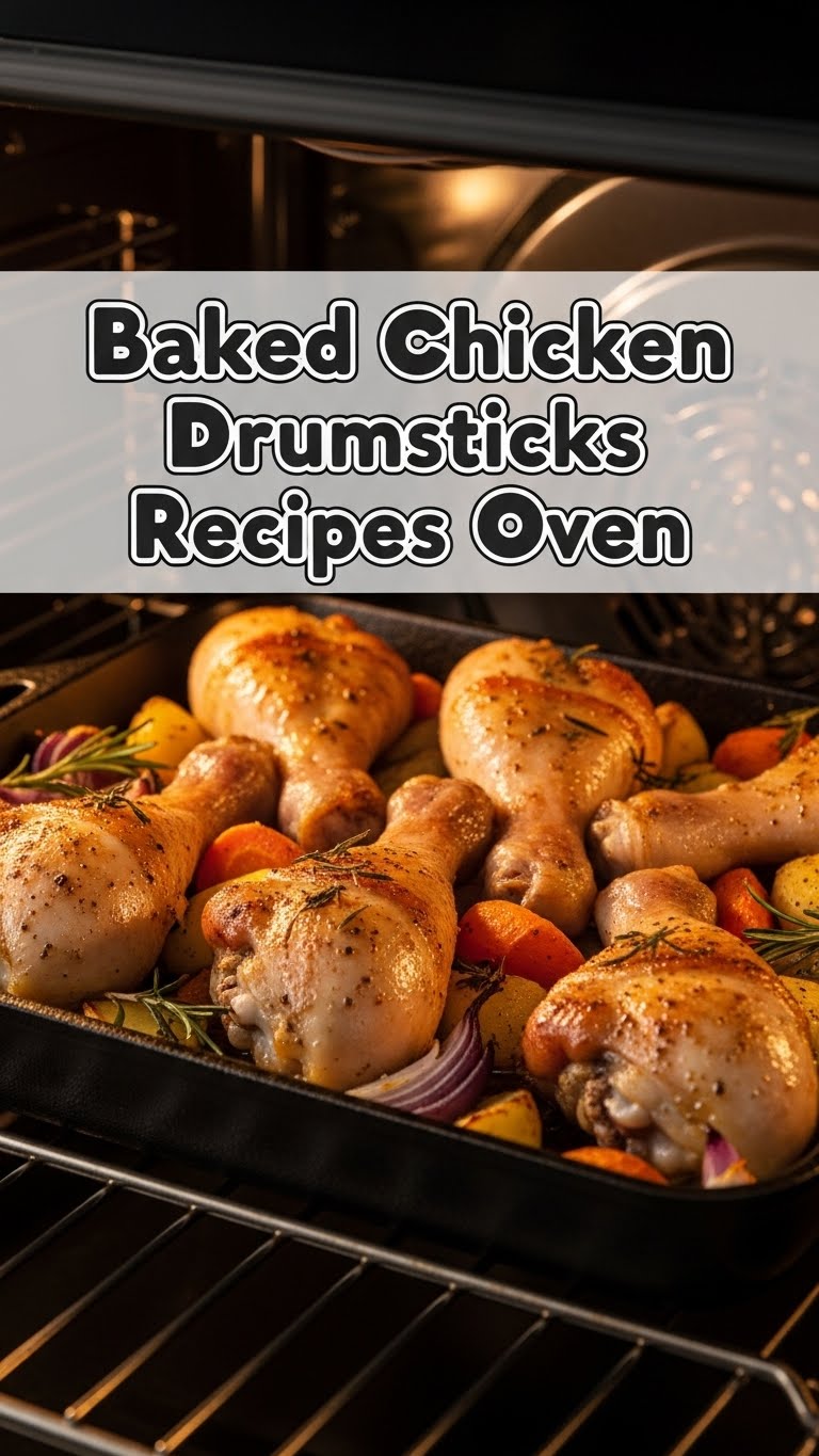 Baked Chicken Drumsticks Recipes Oven
