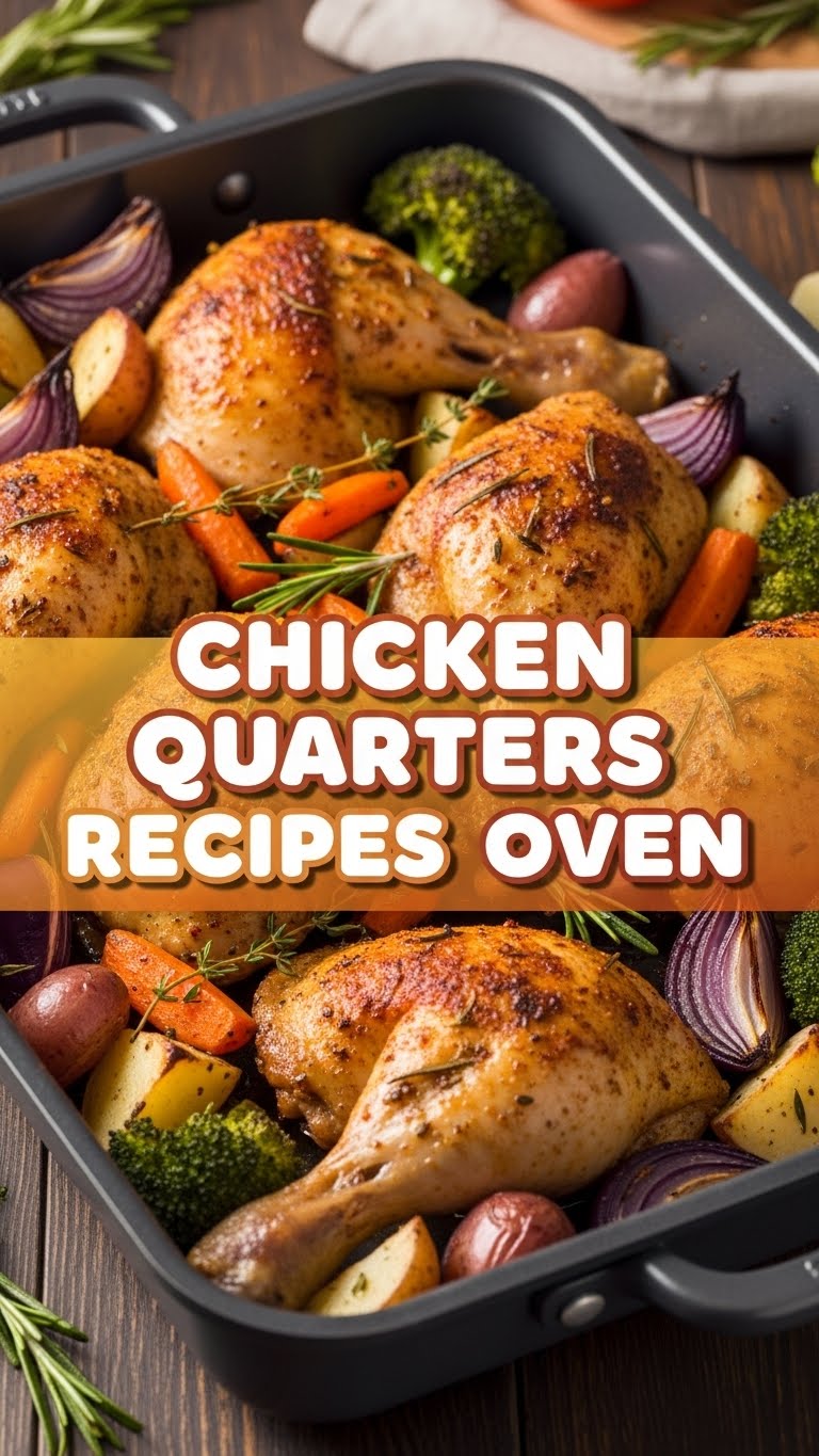 Chicken Quarters Recipes Oven
