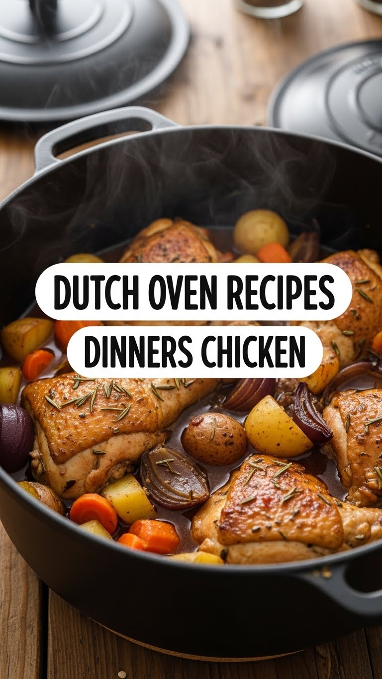 Dutch Oven Recipes Dinners Chicken