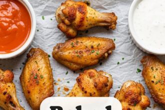 Baked Chicken Wing Recipes Oven