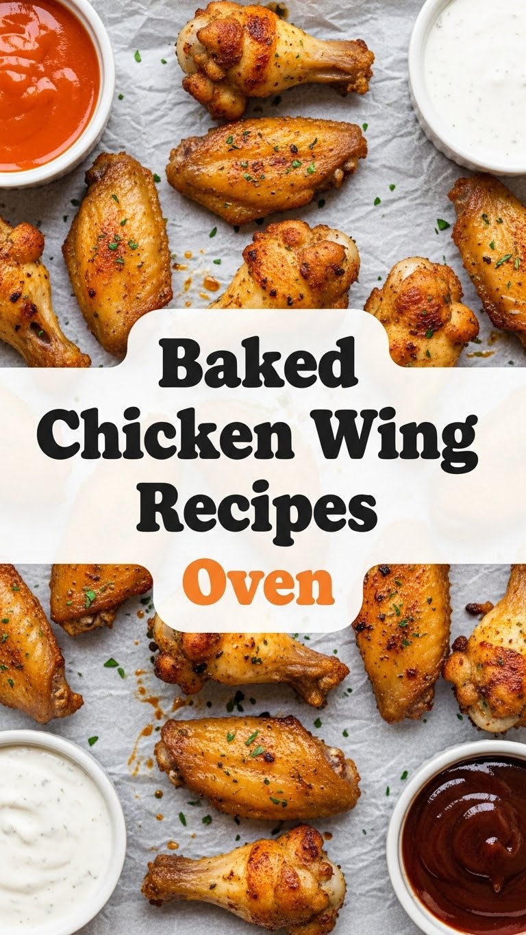 Baked Chicken Wing Recipes Oven