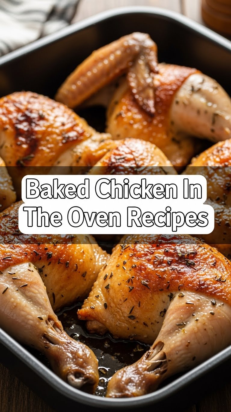Baked Chicken In The Oven Recipes