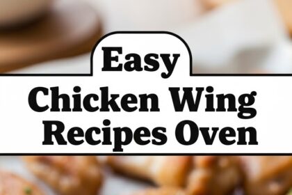 Easy Chicken Wing Recipes Oven