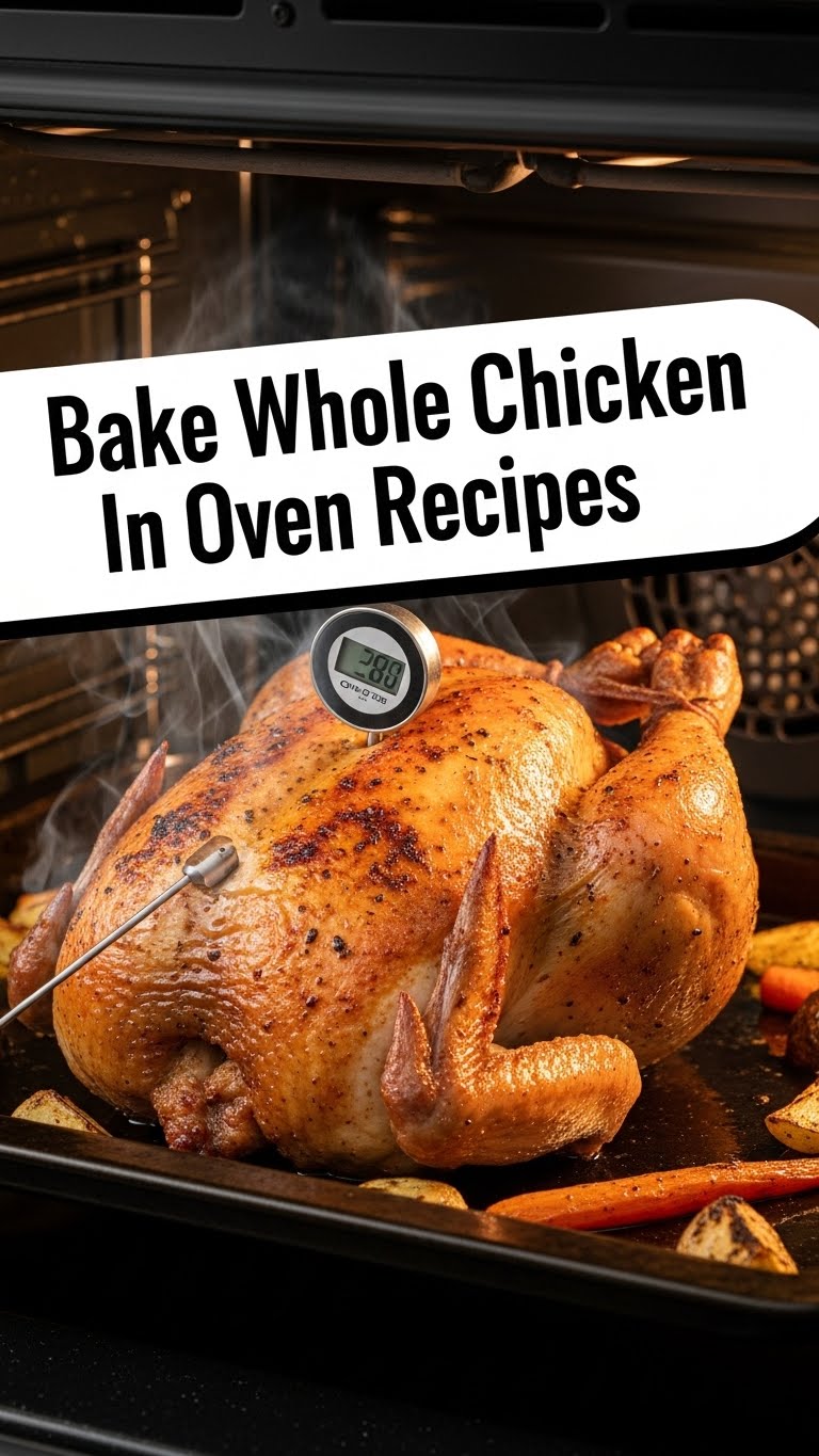 Bake Whole Chicken In Oven Recipes