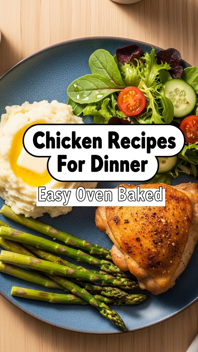 Chicken Recipes For Dinner Easy Oven Baked