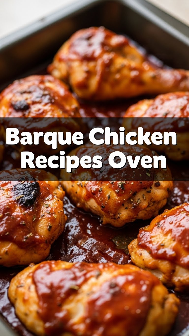 Barque Chicken Recipes Oven