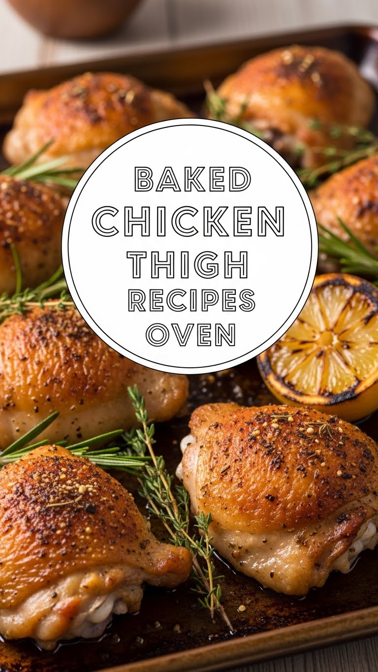 Baked Chicken Thigh Recipes Oven
