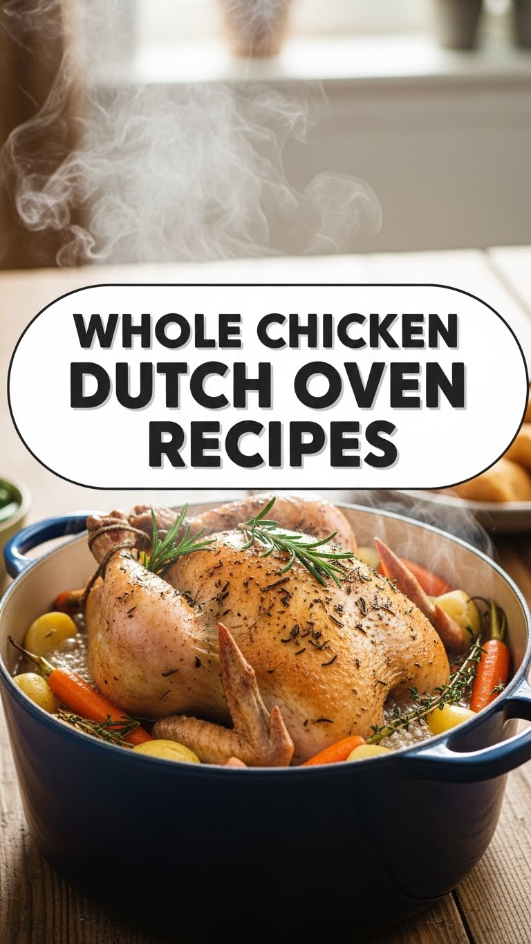 Whole Chicken Dutch Oven Recipes