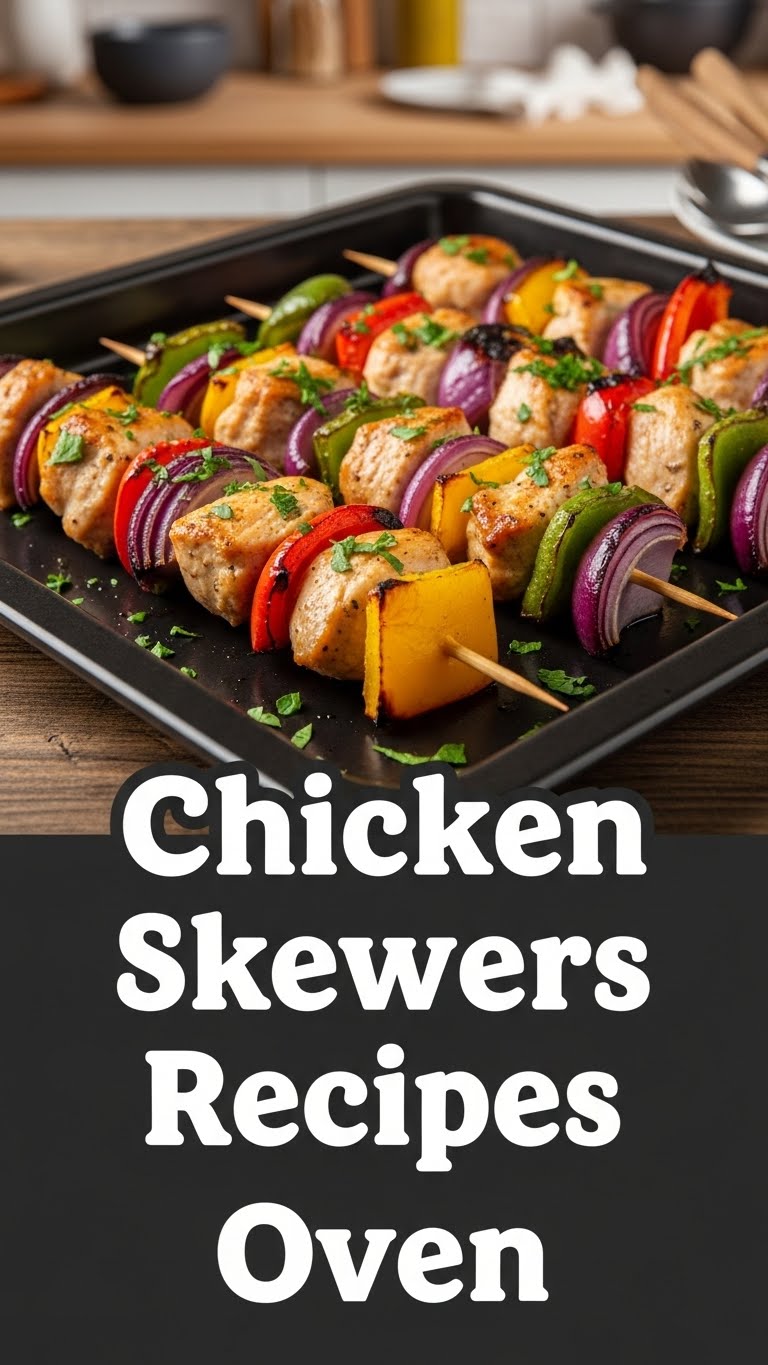 Chicken Squewers Recipes Oven