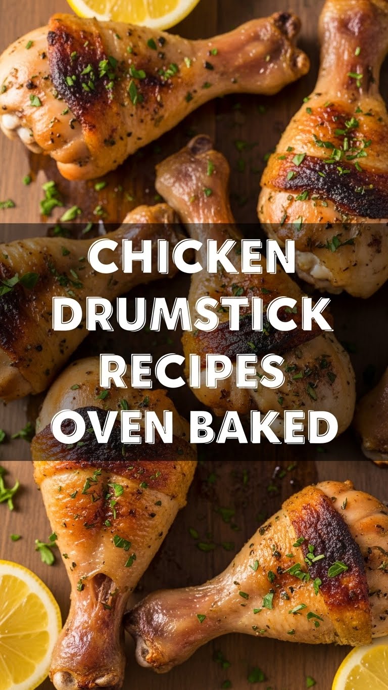 Chicken Drumstick Recipes Oven Baked