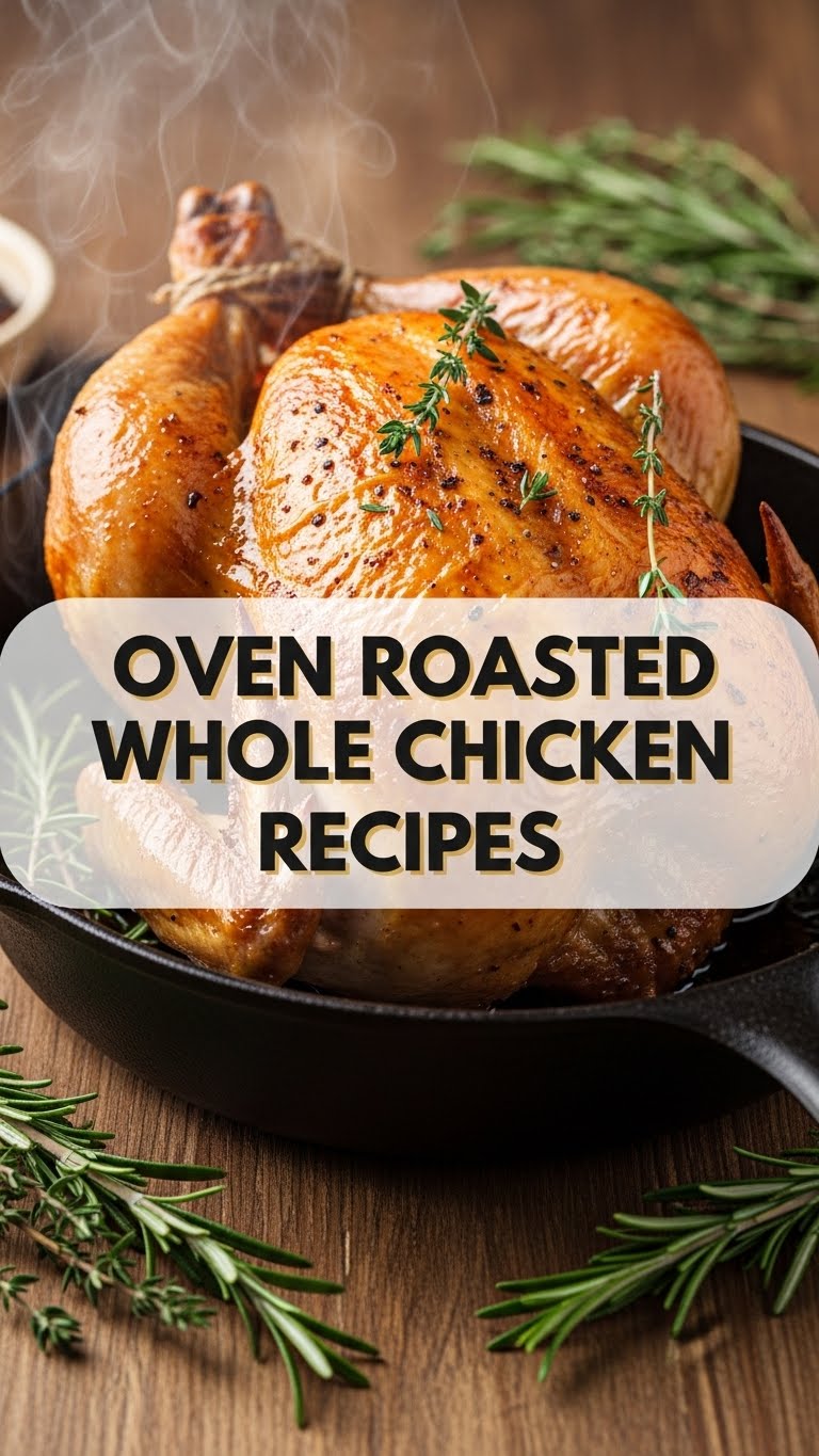 Oven Roasted Whole Chicken Recipes