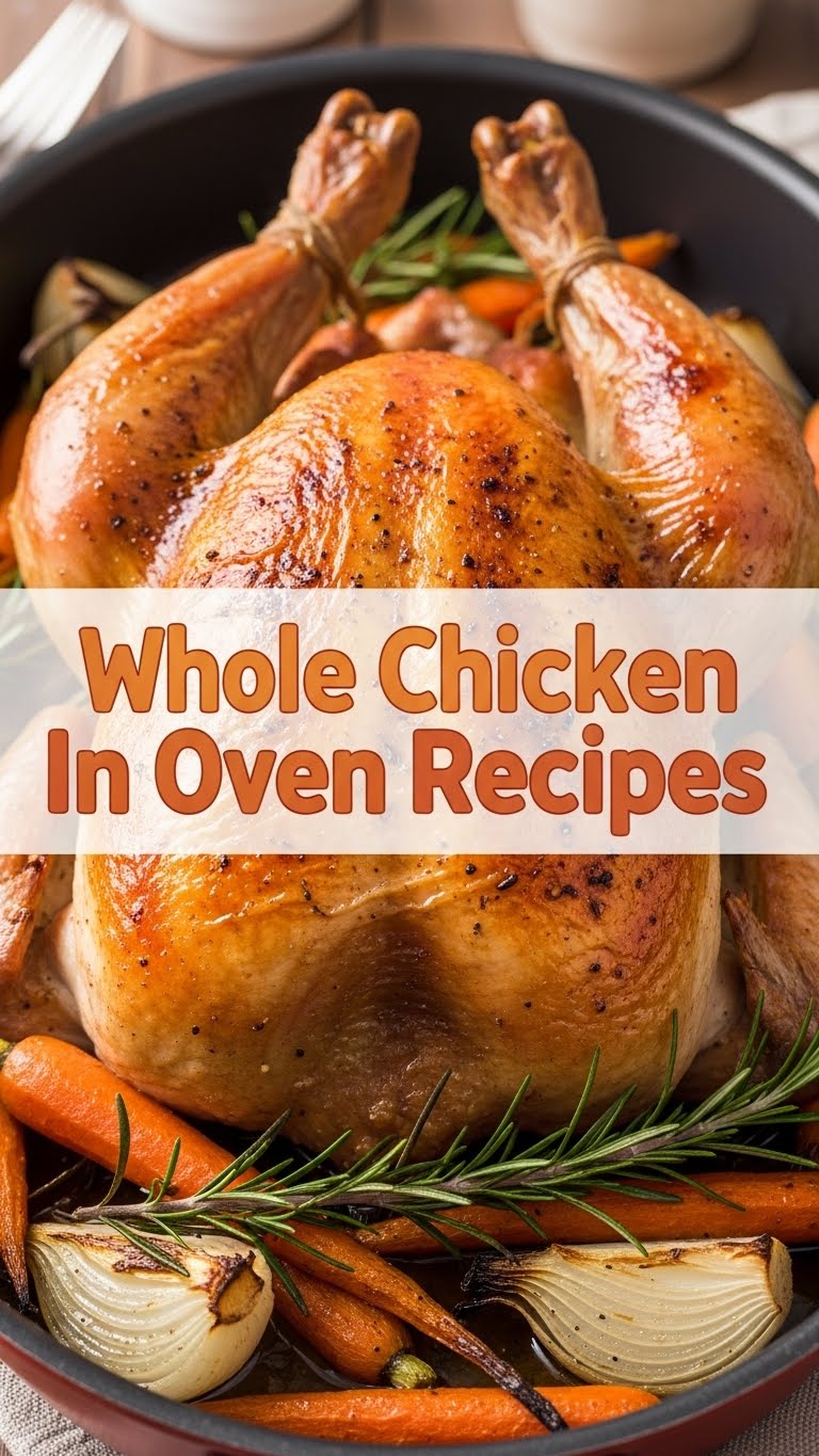 Whole Chicken In Oven Recipes