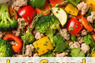 Lean Ground Chicken Recipes Healthy