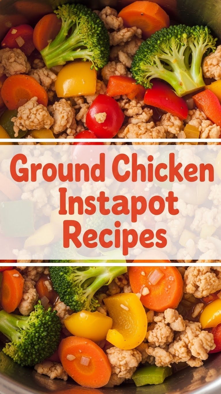 Ground Chicken Instapot Recipes