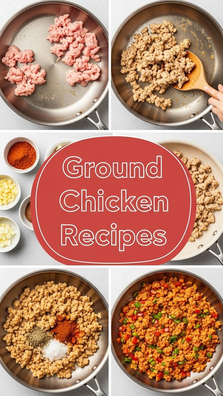 Ground Chicken Recipes