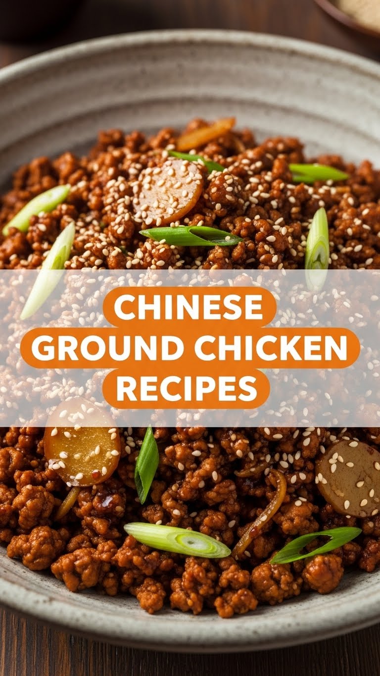 Chinese Ground Chicken Recipes