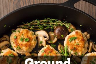 Ground Chicken And Mushroom Recipes