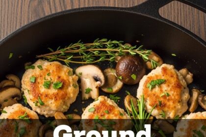 Ground Chicken And Mushroom Recipes