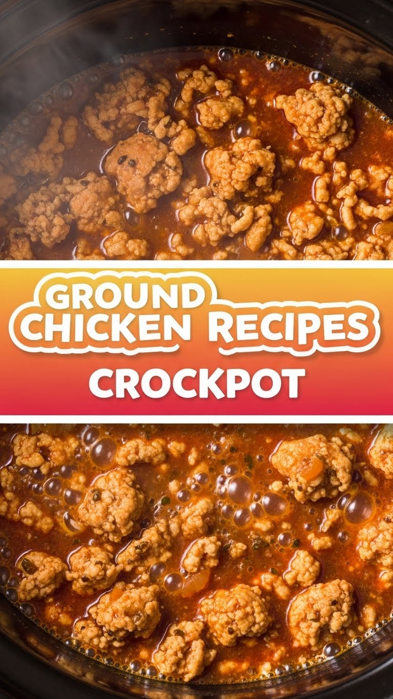 Ground Chicken Recipes Crockpot