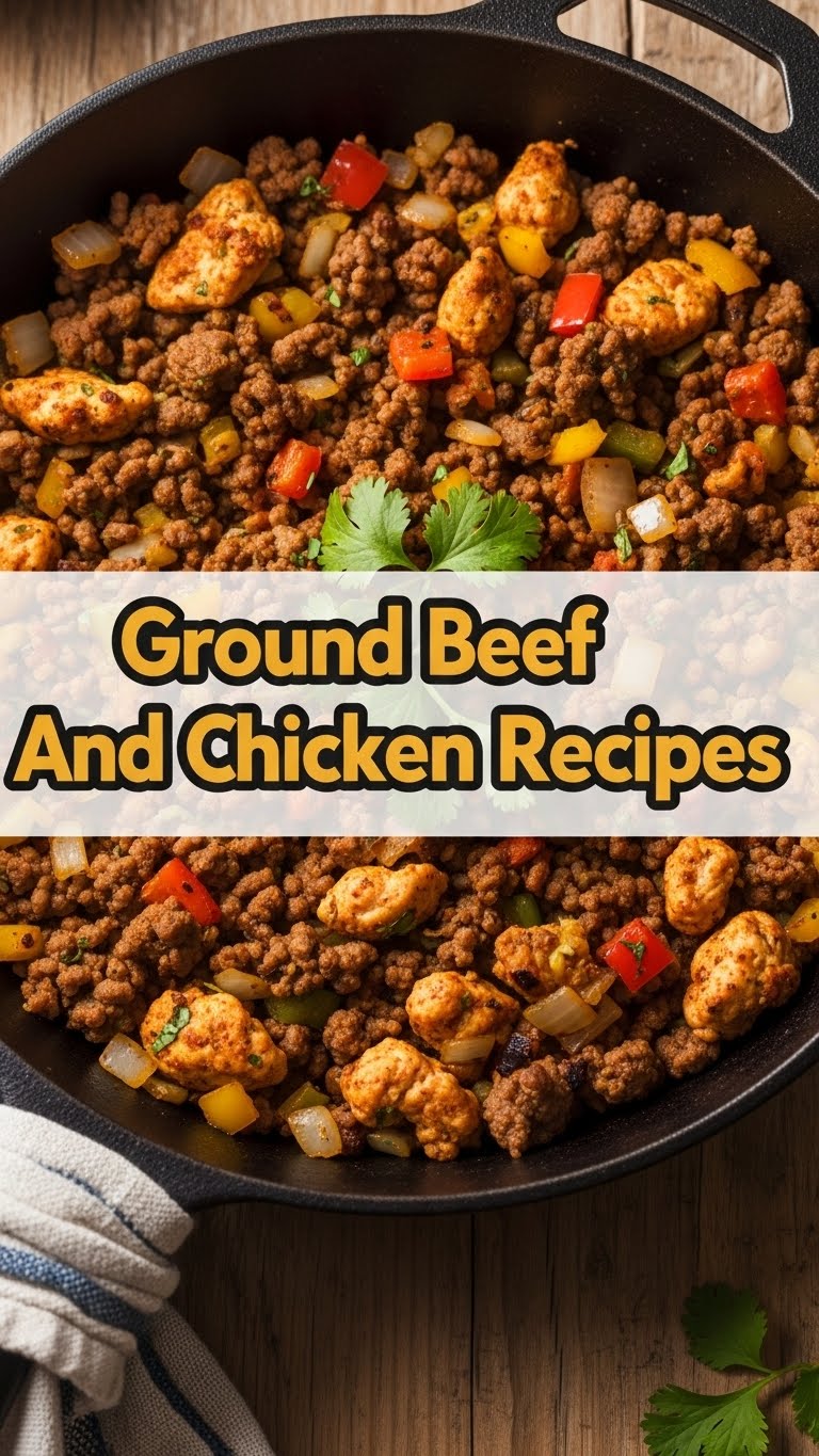 Ground Beef And Chicken Recipes