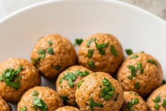 Ground Chicken Meatballs Recipes
