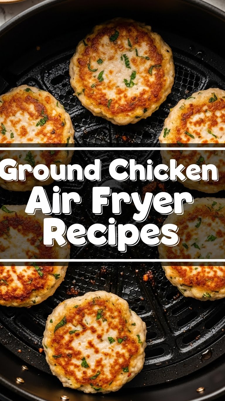 Ground Chicken Air Fryer Recipes