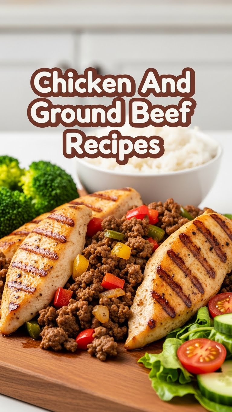 Chicken And Ground Beef Recipes