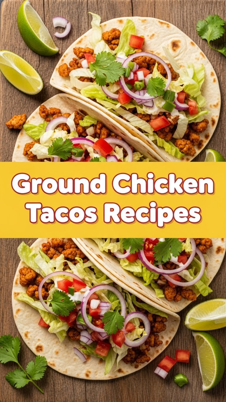 Ground Chicken Tacos Recipes