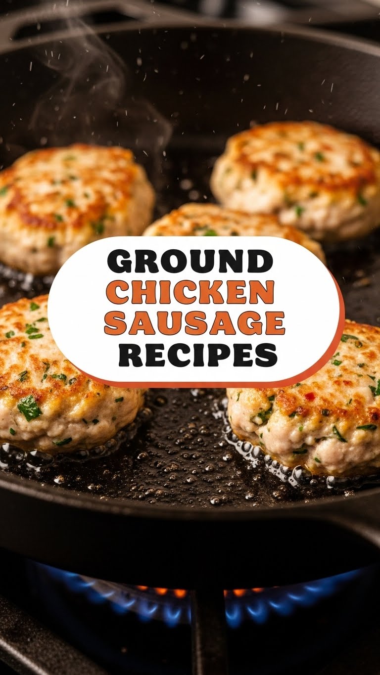Ground Chicken Sausage Recipes