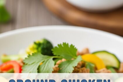 Ground Chicken Recipes Healthy Low Carb