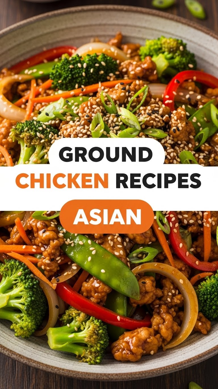 Ground Chicken Recipes Asian