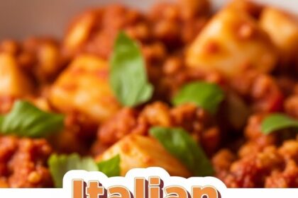 Italian Ground Chicken Recipes