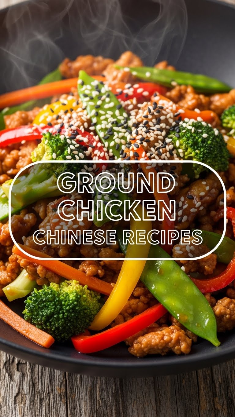 Ground Chicken Chinese Recipes