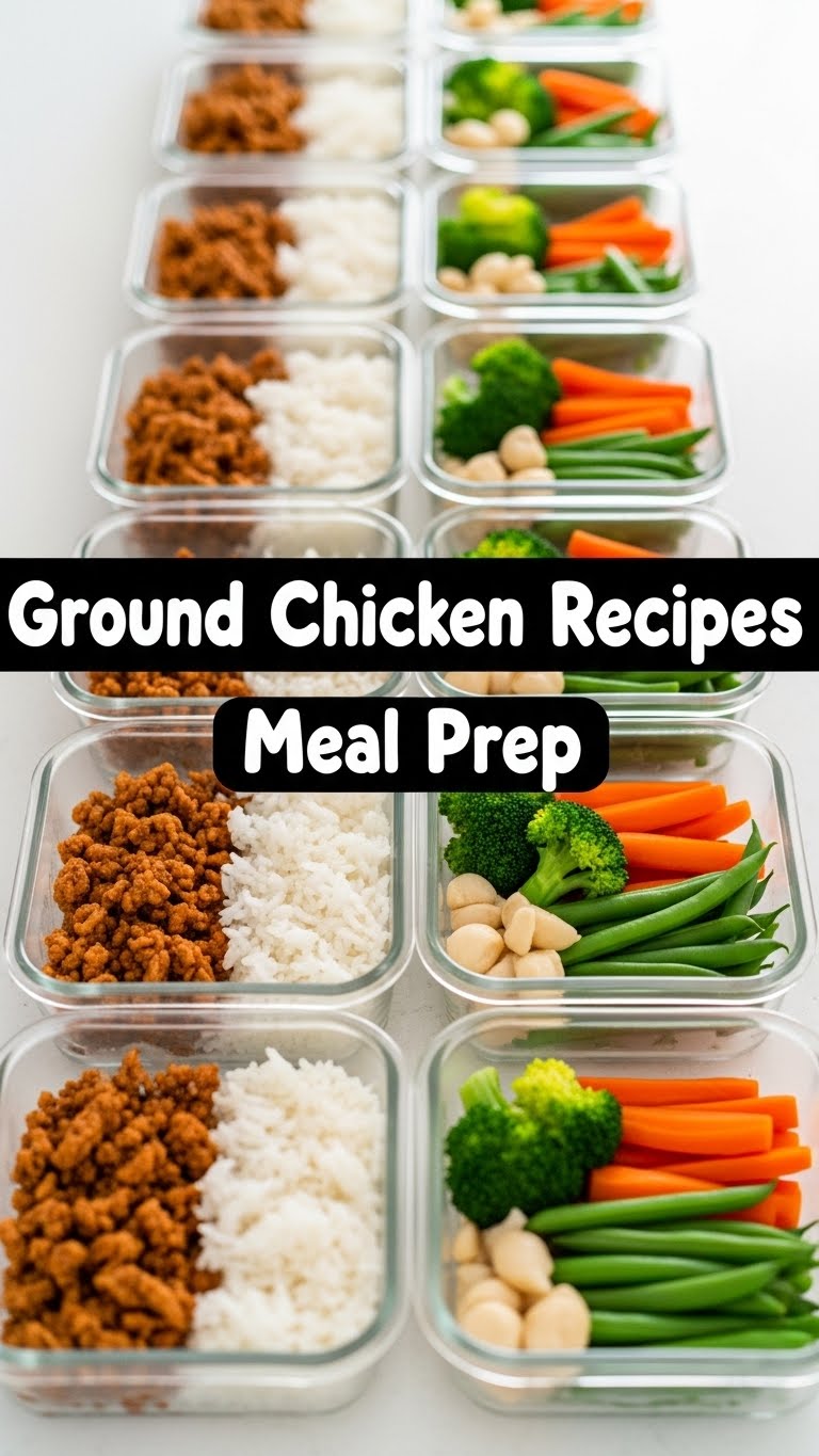 Ground Chicken Recipes Meal Prep